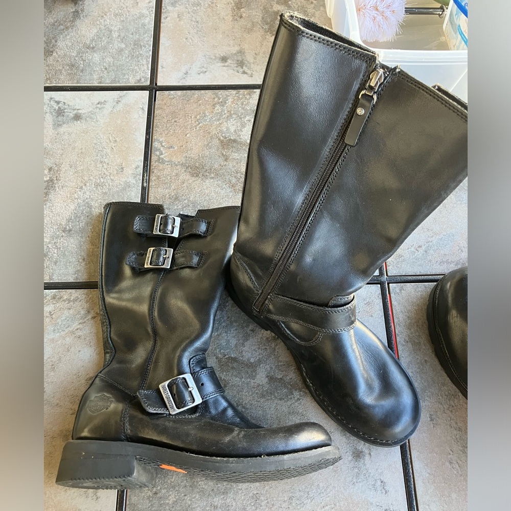 Women’s Harley Davidson Boots. Size 8.5